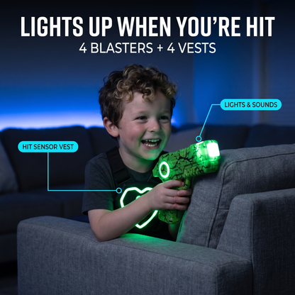 Neon Bolt Laser Tag Set